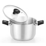 Casserole with lid Monix M240230 Black Ø 30 cm (Refurbished A)