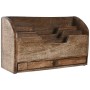 Organiser Home ESPRIT Brown Mango wood 30 x 11 x 17 cm