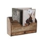Organiser Home ESPRIT Brown Mango wood 30 x 11 x 17 cm