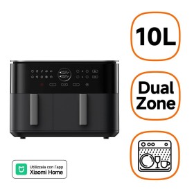 Air Fryer Xiaomi DUAL ZONE AF 10L Black 2700 W 10 L