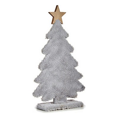 Sapin de Noël Krist+ Gris Polaire 21 x 36 x 7 cm Étoile