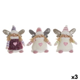 Christmas bauble DKD Home Decor Multicolour Elf 13 x 10 x 18 cm (3 Units)