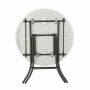 Table Piable Lifetime Blanc Ronde Acier Plastique 83 x 73,5 cm