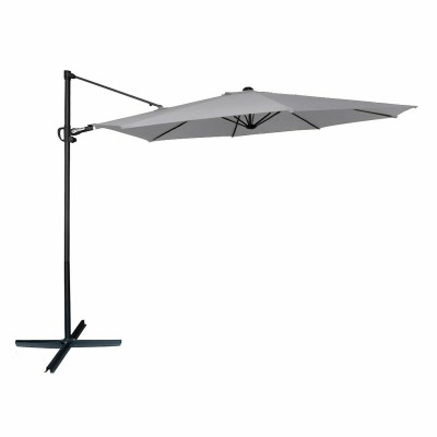 Parasol Aktive Roma 300 x 245 x 300 cm Anthracite Ø 4,8 cm Aluminium