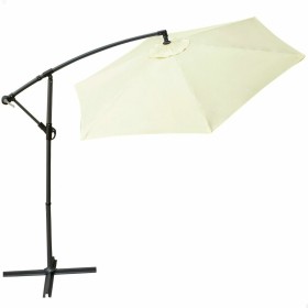Parasol Aktive Crème 300 cm 4,2 cm Aluminium