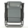 Sun-lounger Aktive Dark grey 52 x 68 x 102 cm