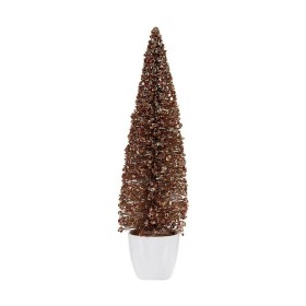 Sapin de Noël Krist+ Bronze Doré Plastique 10 x 38 x 10 cm