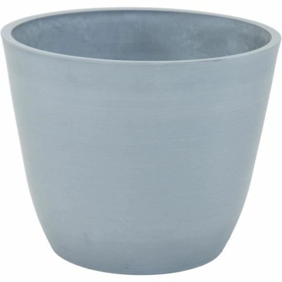 Pot Mega Collections Ecostone Egg Gris Plastique Recyclado 54 x 40 x 54 cm 53 x 40 cm