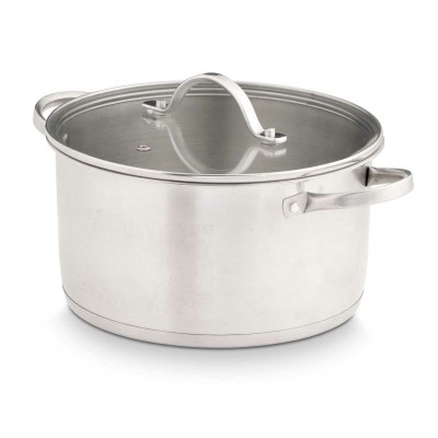Casserole with lid Kinvara Silver 31,7 x 16,5 x 24 cm 30,5 x 14 x 23,5 cm 31 x 14 x 23,5 cm