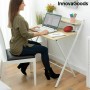 Bureau Pliable avec Étagère Tablezy InnovaGoods V0103260 Bois (Reconditionné C)