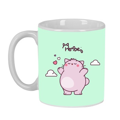 Mug Pembe The pink cat Multicolour 350 ml