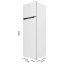 Combined Refrigerator Cecotec Bolero CoolMarket 2D 261 White