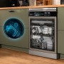 Dishwasher Cecotec Bolero Aguazero 6700 Inox B 60 cm