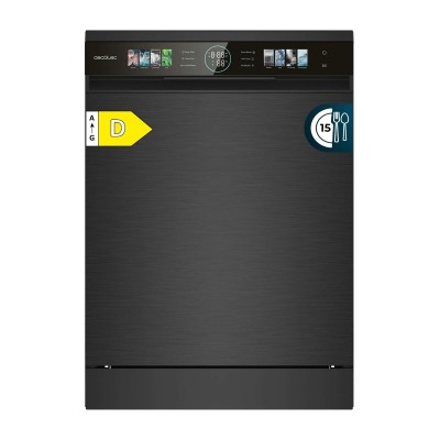 Cecotec Dishwasher 15 Place Bolero Aguazero 6320 Dark Grey, 8 Programs, Class D