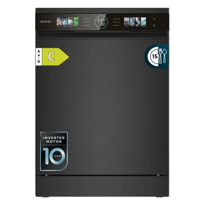 Cecotec Dishwasher 15 Place Bolero Aguazero 6620 Dark Grey Class C 8 Programs