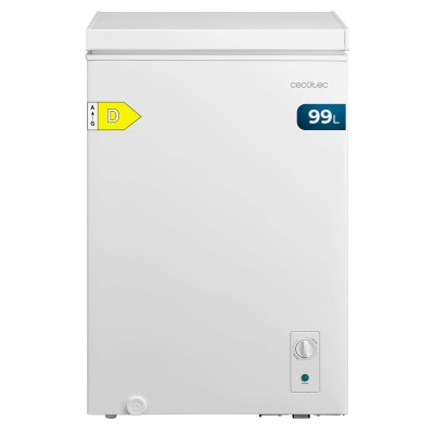 Congélateur Cecotec Bolero CoolMarket Chest 99M Blanc D 99 L
