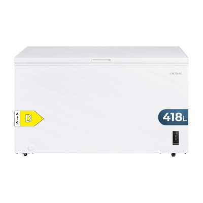 Freezer Cecotec Bolero CoolMarket Chest 418P 418 L White D