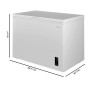 Congélateur coffre Cecotec Bolero CoolMarket Chest 249P 249L blanc classe E LED dual