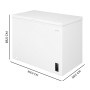 Congélateur coffre Cecotec Bolero CoolMarket Chest 293P 293L blanc classe E 38 dB