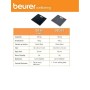 Digital Bathroom Scales Beurer GS10 Black Glass 180 kg