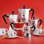 Italian Coffee Pot Bialetti 0001167/MR Silver
