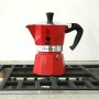 Italian Coffee Pot Bialetti 0004942/NP 3 Cups Red Aluminium