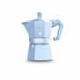 Cafetière Italienne Bialetti MOKA EXCLUSIVE Bleu Aluminium 3 Tasses