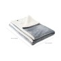Couverture Chauffante InnovaGoods Blanc Gris 130 x 180 cm Polyester (Reconditionné A)
