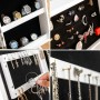 Standing Jewellery Mirror with LED Lights InnovaGoods White Multicolour Wood Plastic (Refurbished A)