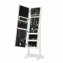 Armoire à Bijoux sur Pied avec Miroir et LED InnovaGoods Blanc Plastique (Reconditionné A)