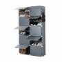 Portable Modular Shoe Cabinet InnovaGoods Grey (Refurbished D)