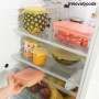 Jeu de 10 Couvercles de Cuisine Réutilisables et Réglables Lilyd InnovaGoods Silicone Jaune (Reconditionné A)