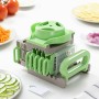 6-in-1 Folding Mandolin Grater Choppie InnovaGoods IG814854 Stainless steel (Refurbished A)