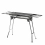 Barbecue au Charbon de Bois Pliable en Acier Inoxydable ExelQ InnovaGoods Gris (Reconditionné C)