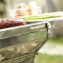 Stainless Steel Foldable Charcoal BBQ ExelQ InnovaGoods Stainless steel (Refurbished B)