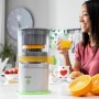 Presse-agrumes Automatique Rechargeable InnovaGoods ORANGE JUICER Vert 250 ml (Reconditionné B)