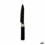 Peeler Knife Kinvara Black Stainless steel Plastic 2,5 x 20,5 x 1,7 cm 20,5 x 1,7 x 2,5 cm Marble (12 Units)