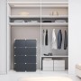 Armoire à chaussures Gris (Reconditionné C)