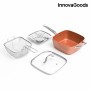 Ensemble de Poêle Multifonctions 5 en 1 Copper InnovaGoods IG117346 Argenté Métal Aluminium Ø 24 cm 4 Pièces (Reconditionné B)