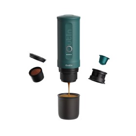 Portable Coffee Maker Outin OUTINTEAL Turquoise Stainless steel 80 ml