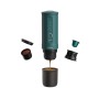 Portable Coffee Maker Outin OUTINTEAL Turquoise Stainless steel 80 ml