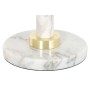 Side table Home ESPRIT White Golden 41 X 41 X 58 CM