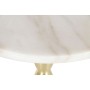 Side table Home ESPRIT White Golden 41 x 41 x 57 cm