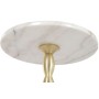 Side table Home ESPRIT White Golden 41 x 41 x 57 cm