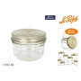 Jar Le Parfait Wiss Transparent Golden 350 ml Hermetic (6 Units)
