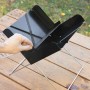 Mini-barbecue Pliable Portable pour Charbon InnovaGoods Acier inoxydable (Reconditionné B)