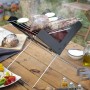 Mini-barbecue Pliable Portable pour Charbon InnovaGoods Acier inoxydable (Reconditionné B)