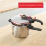 Marmites Express Tefal P25844 Acier inoxydable 8 L (Reconditionné A)