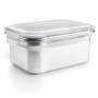 Lunch box Ibili 669316 Grey Stainless steel Rectangular 1,6 L