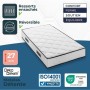 Viscoelastic Mattress Somnis Beeding 90 x 200 cm 30 x 30 x 100 cm 32 x 32 x 90 cm